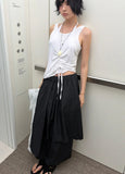 SPLIT LAYERED PANTS
