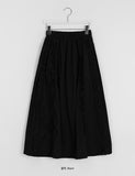 Kue banding frill long skirt