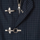 Sedon buckle check shirt jacket
