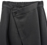 Madel Unbalanced Wrap Skirt Pants