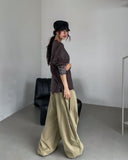 Ruben Two-Pin Tuck Two-Way Chino Pants