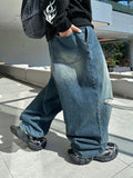 Lang Balloon Antique Amekaji Denim Pants
