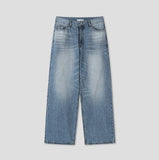 Katra Semi-Wide Denim Pants