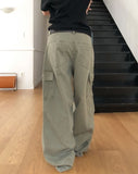 Feud Dyed Washed Cargo Pants