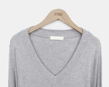Tael V-neck warmer long-sleeved t-shirt
