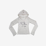 Hobain Warm Heart Hooded T-Shirt