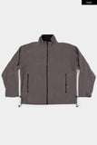 Mockneck low warm fleece zip-up
