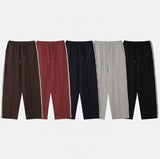With Trackline Jersey Wide Pants