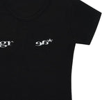 LACE BACK CROSS Short Sleeve Tee