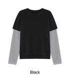 Hass striped layered t-shirt