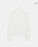 Rio Loose Overfit V-Neck Knit