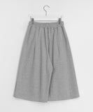 [unisex] Hiccup Rivet Banding Bermuda Pants