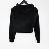 Nook Velvet Hooded Zip-up