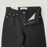 Hem Side Slit Ankle Length Capri Span Cotton Pants