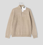 Elve half zip up washable knit