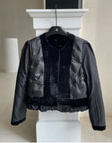 Gnut Frill Velvet Jacket Skirt Set