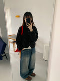 [BAONHAUS] Kaeki Cotton Collar Crop Cardigan