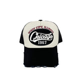 Chicago Damage Mesh Ball Cap
