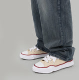 Embo Denim Wide Jeans