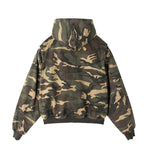 Henard Camo Quilted Hood Jumper