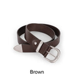 Rot Wide Matte Leather Belt