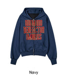 Ender Patch Crop Hood Zip-Up