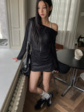 Horse cotton layered skirt pants