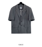 Made linen half blazer