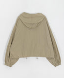 [BAONHAUS] Ikuka hood wind zip-up jumper