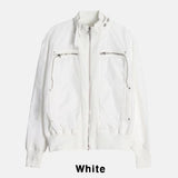 Hi-Lo Zipper Banded Jacket