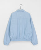 Sikone Seersucker Stripe Collar Jacket