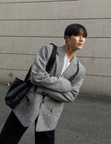 Premium Shetland Check Wool Jacket