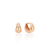 H Edition Silver Rainy One-Touch Earrings