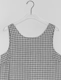 Gaven Check Ribbon Long Tiered One Piece