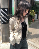 Beaker Slim High Neck Zip-Up Jumper Jacket
