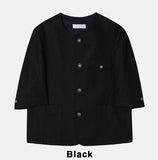 Deero Tweed Half Jacket