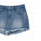 Rev Cut Denim Shorts