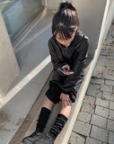 Banter black platform sneakers shoes
