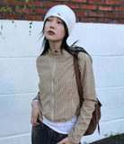 STRIPE CODU ZIP-UP