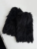 Wolf Fur Leg Warmers