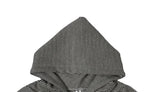 I Love Stripe Hood Zip-Up