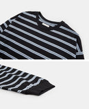 Relaxed stripe long sleeve