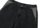 Star Wide Denim Pants