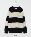 [unisex] Netoy Pocket Stripe Knit