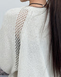 Debor Raglan Mesh Knit