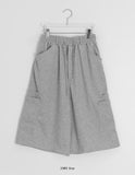 [unisex] Ninin Pocket Bermuda Banding Pants