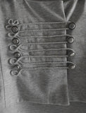 Napoleon Sleeveless Bolero Two-Piece Cardigan