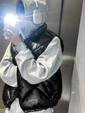 Crack Printing Over Hoodie
