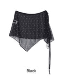 Sano Layered Dot Wrap Skirt