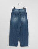 Ponu Washing Straight Denim Pants